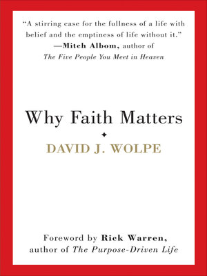 cover image of Why Faith Matters
